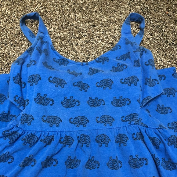 Royal Blue - Elephant Detail Dress - Picture 6 of 6